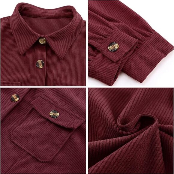 Alaster Queen Burgundy Dress - Picture 2 of 7